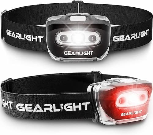 GearLight 2 Pack LED Headlamp