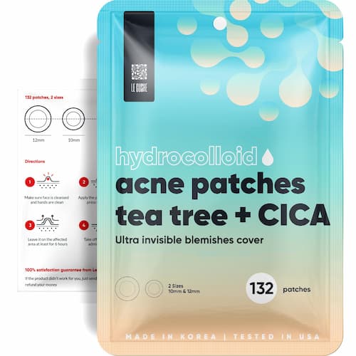 Le Gushe Hydrocolloid Tea Tree Scented Pimple Patches 132 Dots