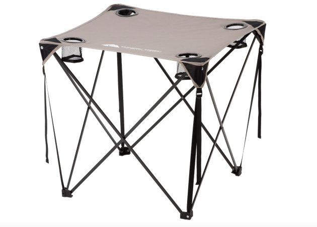 Ozark Trail Quad Folding Camp Table only $10 (Reg. $26!)