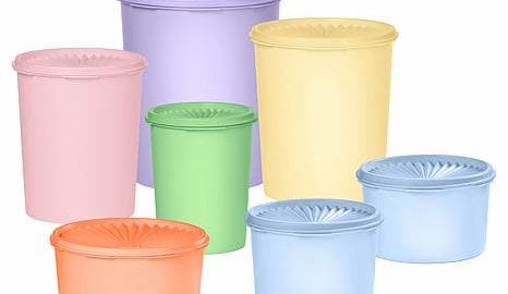 Tupperware Heritage Sheer Canister Collection deal