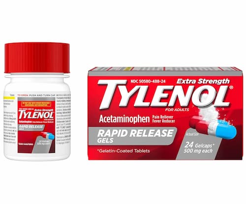 Tylenol Extra Strength Rapid Release Gels 24-Count