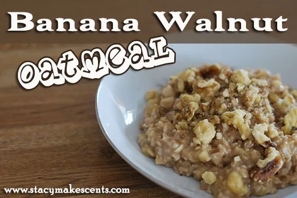 banana walnut oatmeal
