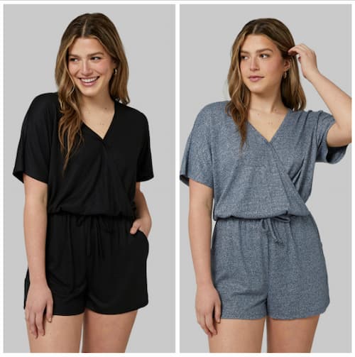 32 Degrees Women's Soft Comfy Rompers