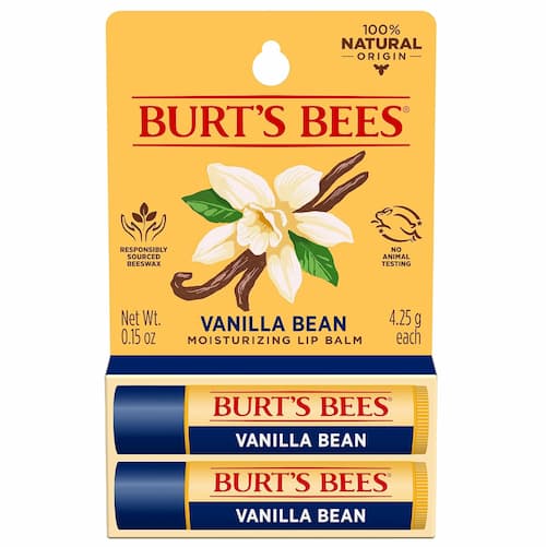 Burt's Bees Vanilla Bean Lip Balm 2-Pack