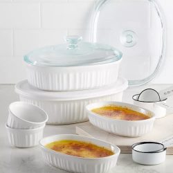 Corningware French White 10-Piece Bakeware Set