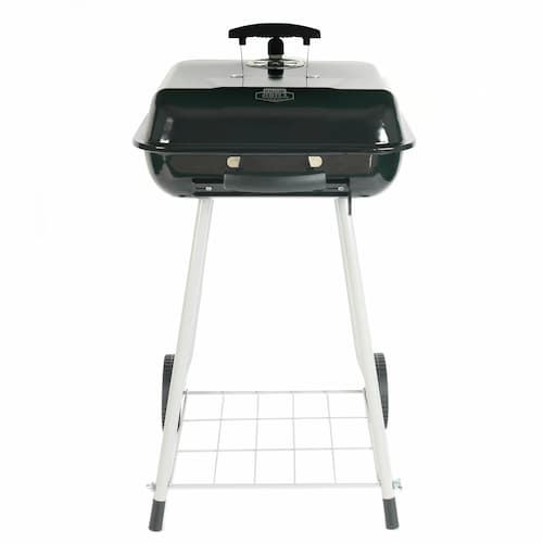 Expert Grill 17.5" Square Steel Charcoal Grill with Wheels