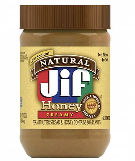 Jif Natural Peanut Butter with Honey