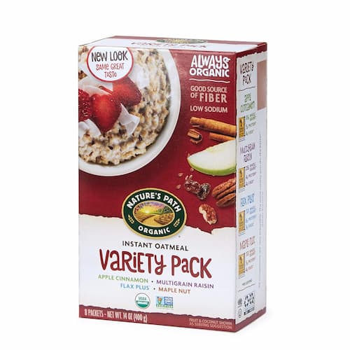 Nature's Path Organic Instant Oatmeal Variety Pack 8-Count