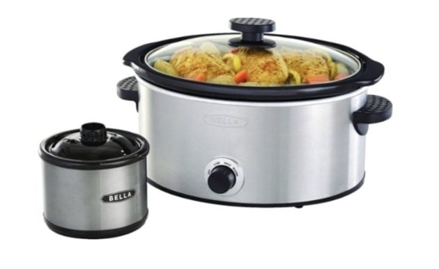 Bella 5-qt. Slow Cooker with Dipper only $19.99 shipped!