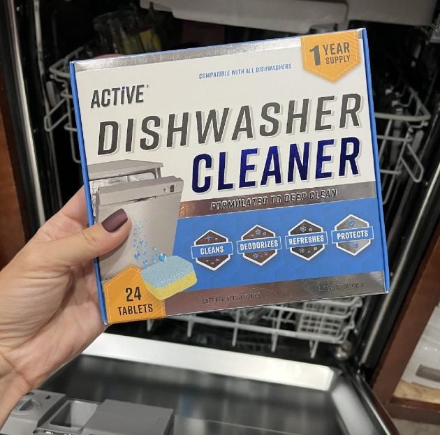 ACTIVE Dishwasher Cleaner & Deodorizer Tablets (One Year Supply) only $14.11 shipped!