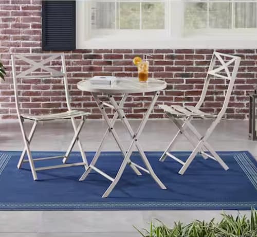 *HOT* StyleWell 3-Piece Folding Out of doors Bistro Set as little as $49 shipped (Reg. $150!)