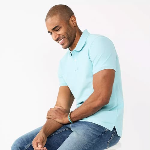 Sonoma Goods for Life Men's Pique Polo Shirts