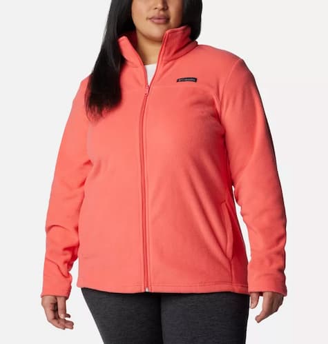 Women's Castle Dale Full Zip Fleece Jacket - Plus Size