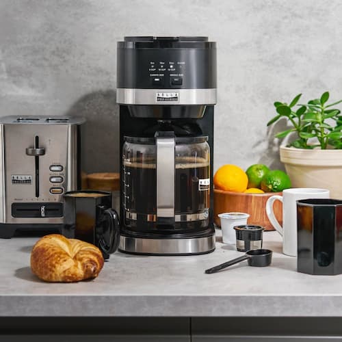 Bella Pro Series - Single Serve & 12-Cup Coffee Maker Combo