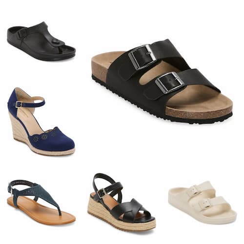 JCPenney: Sandals for the family as low as $9.99!