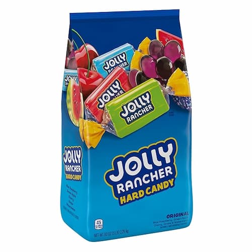 Jolly Rancher Assorted Fruit Flavored Hard Candy Bulk Bag, 5 lb only $11.35 shipped! {Prime Day Deal}