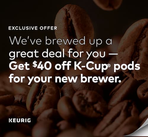 Keurig k-cup voucher