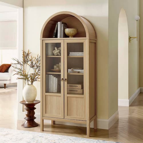 Modway Tessa Arched Display Cabinet