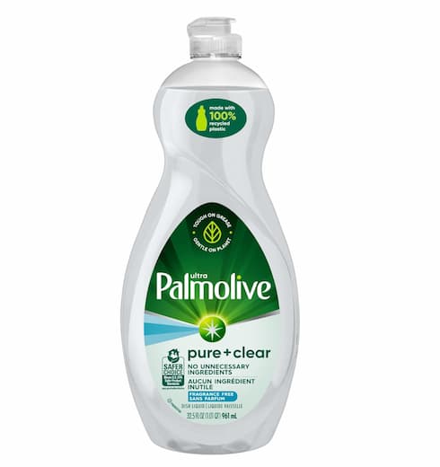 Palmolive Ultra Dishwashing Liquid Dish Soap, Pure + Clear