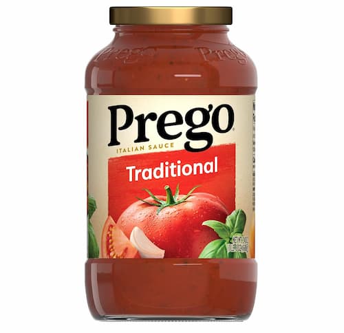 Prego Traditional Pasta Sauce, 24 Oz Jar