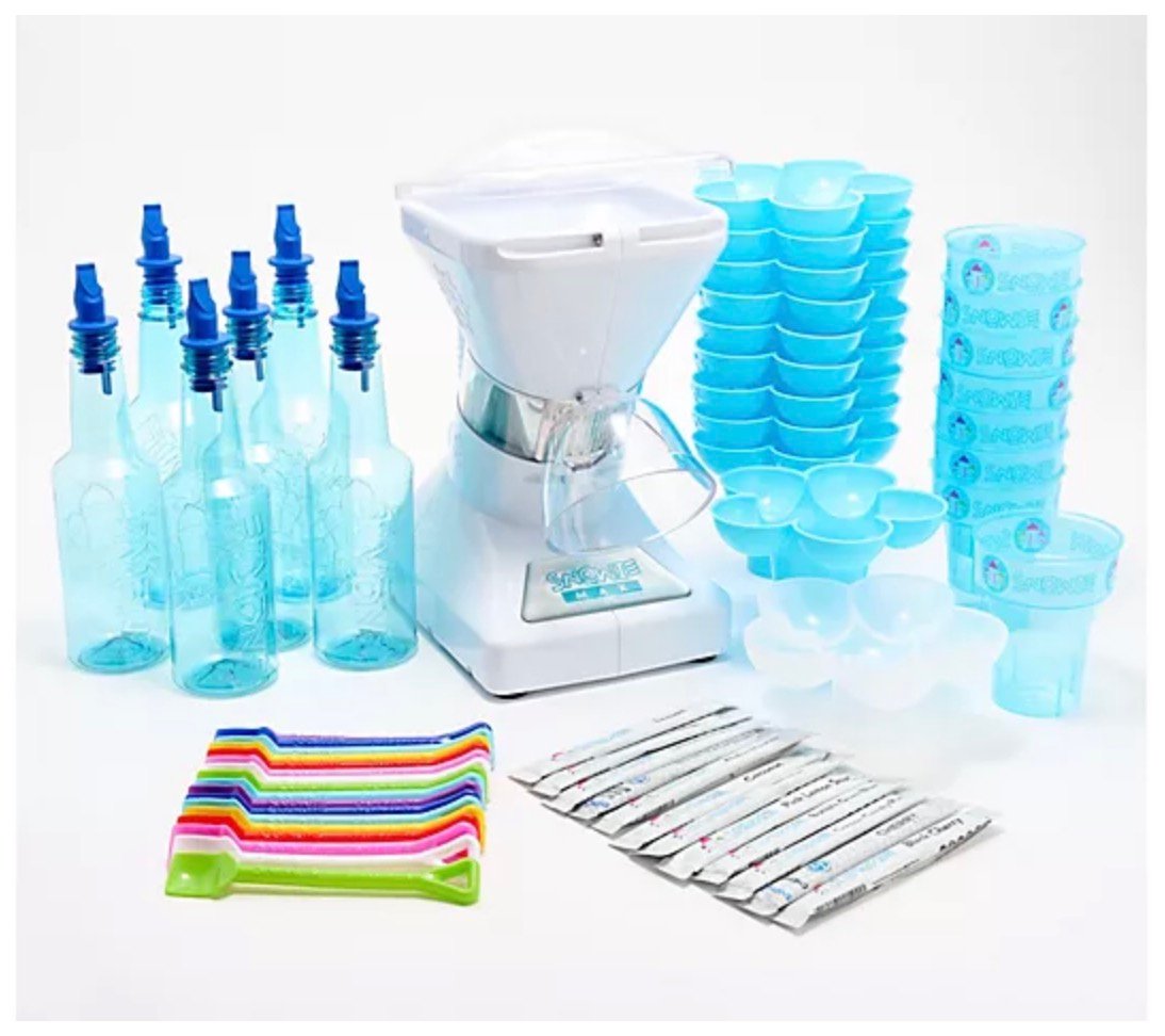 Little Snowie MAX Shaved Ice Machine with 12 Taste Packs & Equipment solely $109.98 shipped (Reg. $269!)