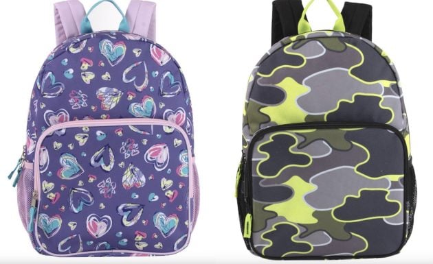 Kid’s 17″ Backpacks only $5 at Target!