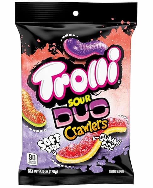 Trolli Sour Brite Duo Crawlers Candy