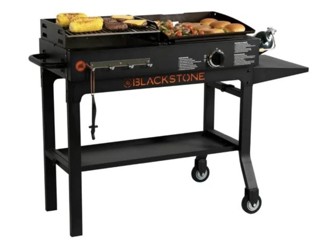 Blackstone Duo 17″ Propane Griddle and Charcoal Grill Combo only $147 shipped (Reg. $220!)