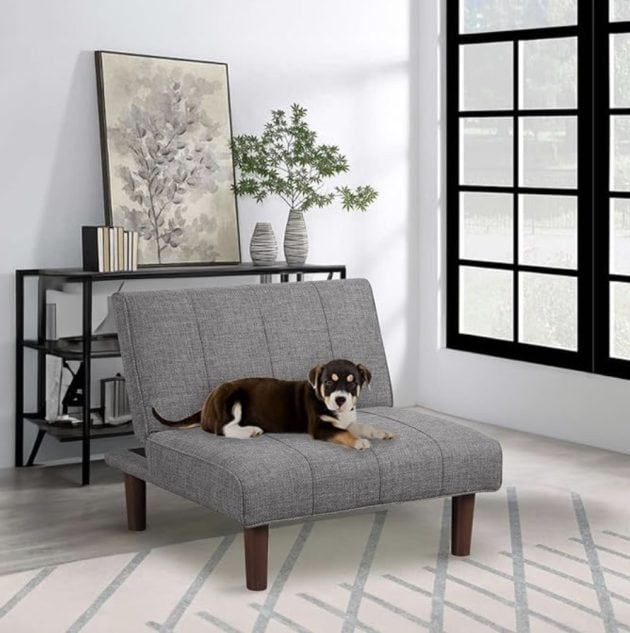 Small Futon Sofa Couch only $85.99 shipped! {Prime Day Deal}