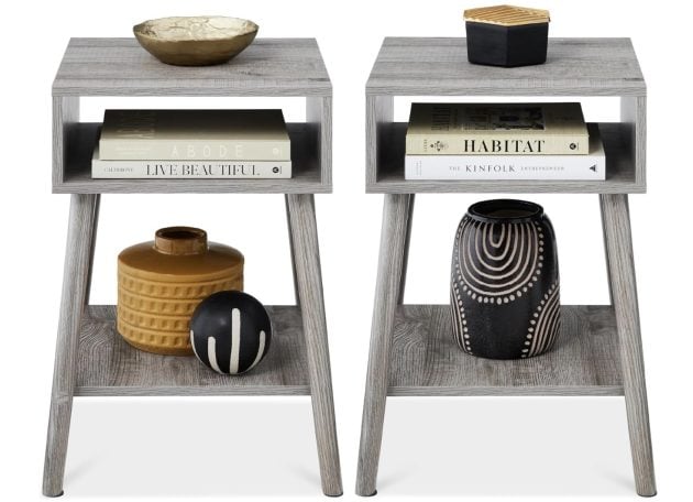 Mid-Century Modern End Tables (Set of 2) only $54.99 shipped!