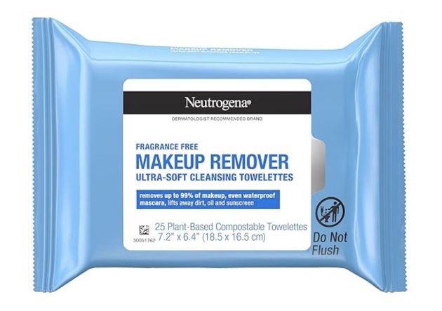 Neutrogena Fragrance-Free Makeup Remover Wipes (25 count) only $1.49 shipped!