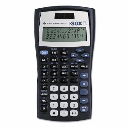 Texas Instruments TI-30XIIS Two-Line Scientific Calculator 