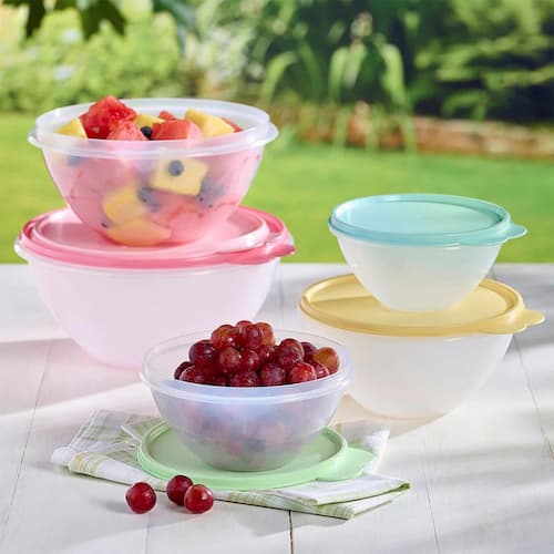 Tupperware Wonderlier Vintage Bowl Collection 12-Piece Set