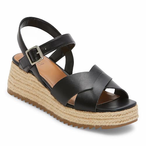  a.n.a Womens Eloise Wedge Sandals