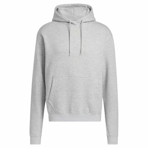 Adidas Men's OG Blank Hoodie in Grey Heather