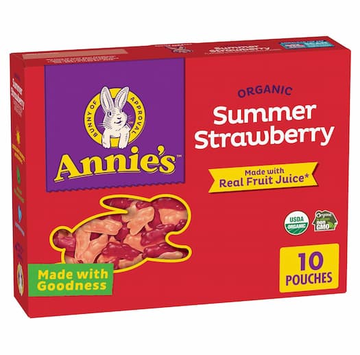 Annie's Organic Bunny Fruit Flavored Snacks