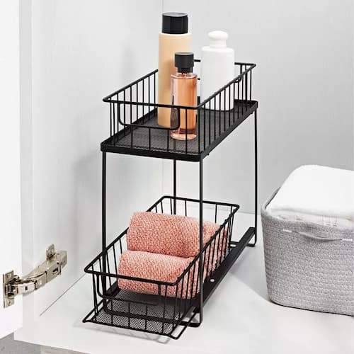 Brightroom Two Tiered Slide Out Organizer