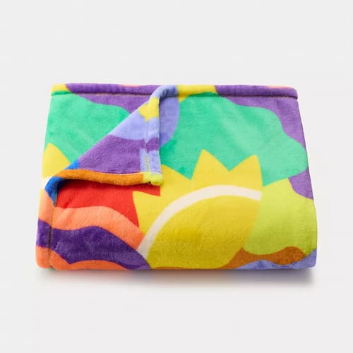 Crayola X Kohl's Crayola Plush Throw Blanket