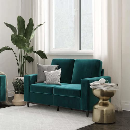DHP Cooper Loveseat 2 Seater Sofa