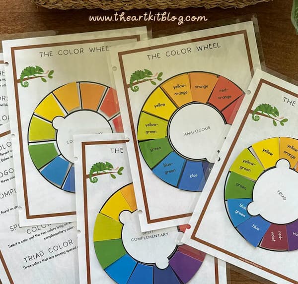 Free Printable Interactive Color Wheels