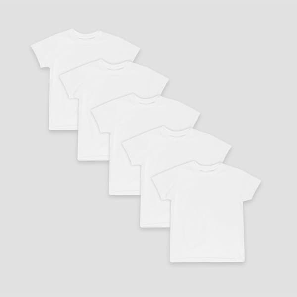 Hanes Boys' 5pk Crew Neck T-Shirt