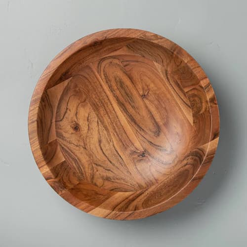 Hearth & Hand with Magnolia Wooden Decor Bowl