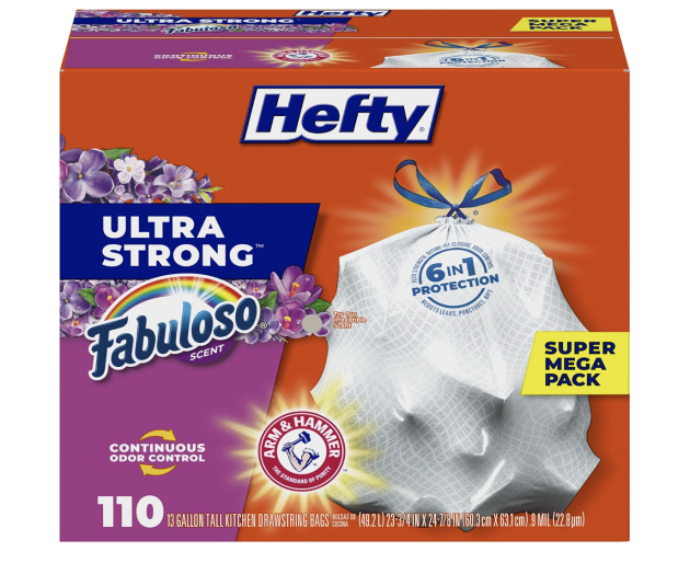 Hefty Ultra Strong Tall Kitchen Trash Bags