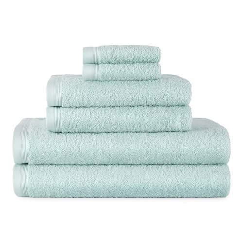 Home Expressions 6-pc. Solid Bath Towel Set