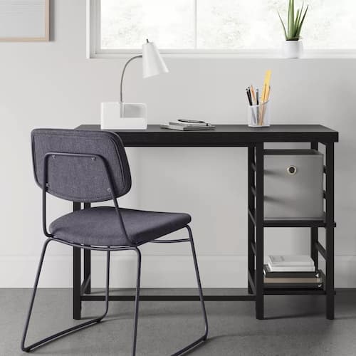 Room Essentials Adjustable Storage Desk Black