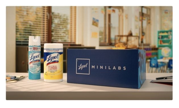 FREE Lysol Minilabs Science Kit for Teachers (1st & 2nd Grade)