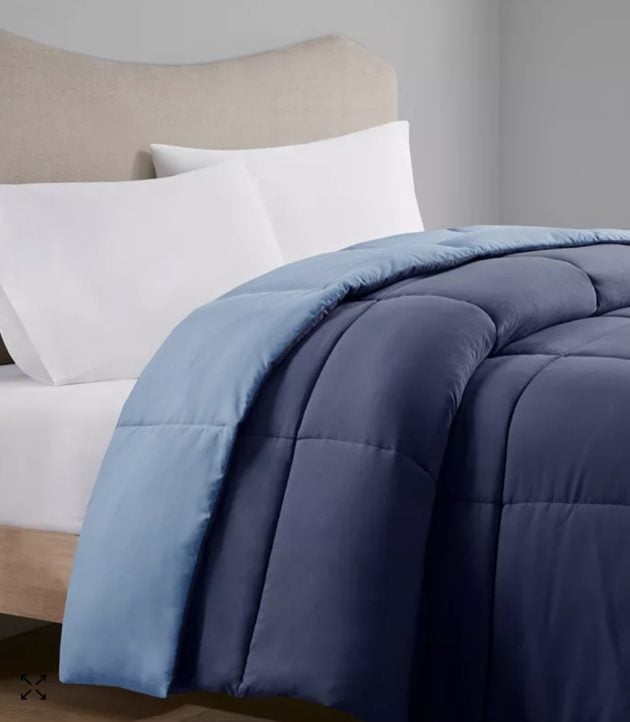 Lightweight Reversible Down Alternative Microfiber Comforter only $17.99, plus more!