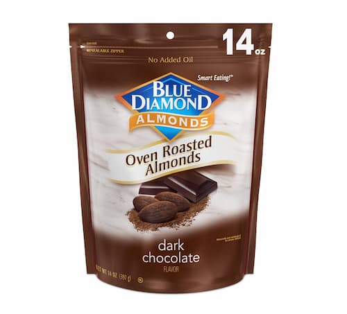 Blue Diamond Dark Chocolate Oven Roasted Almonds 14-Ounce only $4.79 shipped!