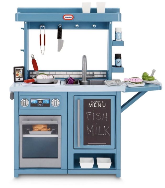 Little Tikes First Prep Kitchen Realistic Pretend Play Kitchen 