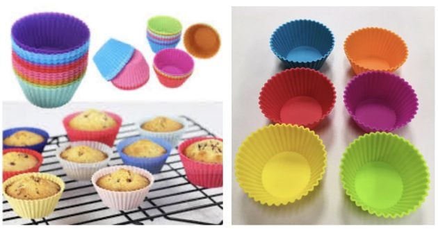 Silicone Cupcake Molds